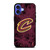CLEVELAND CAVALIERS BASKETBALL NBA FIRE iPhone 16 Case Cover
