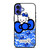 COACH NEW YORK LOGO HELLO KITTY BLUE TIE BOW iPhone 16 Case Cover
