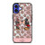 COACH NEW YORK LOGO MICKEY MINNIE MOUSE DISNEY KISS iPhone 16 Case Cover