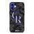 COLORADO ROCKIES BASEBALL BLACK CAMO iPhone 16 Case Cover