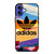 COLORFUL ICON ADIDAS LOGO iPhone 16 Case Cover