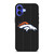 DENVER BRONCOS FOOTBALL TEXT iPhone 16 Case Cover