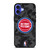 DETROIT PISTONS BLACK CAMO iPhone 16 Case Cover