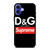 DOLCE AND GABBANA SUPREME iPhone 16 Case Cover