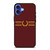 FRED PERRY LONDON LOGO iPhone 16 Case Cover