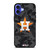 HOUSTON ASTROS BASEBALL BLACK CAMO iPhone 16 Case Cover