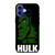HULK SUPERHERO MARVEL AVENGERS CARTOON iPhone 16 Case Cover
