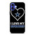 I LOVE MY DALLAS COWBOYS FOOTBALL NFL iPhone 16 Case Cover