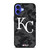 KANSAS CITY ROYALS BASEBALL BLACK CAMO iPhone 16 Case Cover