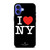 KATE SPADE I LOVE NEW NORK iPhone 16 Case Cover