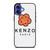 KENZO PARIS FLOWER iPhone 16 Case Cover