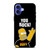 KISS ROCK HOMER SIMPSONS iPhone 16 Case Cover