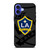 LA GALAXY MLS BLACK iPhone 16 Case Cover