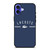 LACOSTE CROC LOGO BLUE iPhone 16 Case Cover