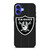 LAS VEGAS RAIDERS FOOTBALL TEXT iPhone 16 Case Cover