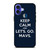 LETS GO DALLAS MAVERICKS NBA BASKETBALL iPhone 16 Case Cover