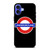 LONDON UNDERGROUND LOGO iPhone 16 Case Cover