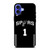 LONNIE WALKER SAN ANTONIO SPURS NIKE NBA 2021-22 iPhone 16 Case Cover