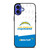 LOS ANGELES CHARGERS FOOTBALL LOGO BOLT UP iPhone 16 Case Cover