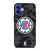 LOS ANGELES CLIPPERS BLACK CAMO iPhone 16 Case Cover LOS ANGELES CLIPPERS BLACK CAMO iPhone 16 Case Cover