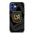 LOS ANGELES FC MLS BLACK iPhone 16 Case Cover