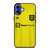 MANCHESTER UNITED GREEN AWAY JERSEY iPhone 16 Case Cover
