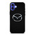 MAZDA CARBON FIBER iPhone 16 Case Cover