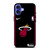 MIAMI HEAT NIKE NBA BASKETBALL iPhone 16 Case Cover