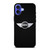 MINI CARBON FIBER iPhone 16 Case Cover