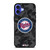 MINNESOTA TWINS BASEBALL BLACK CAMO iPhone 16 Case Cover