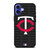 MINNESOTA TWINS BASEBALL BLACK iPhone 16 Case Cover