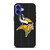 MINNESOTA VIKINGS FOOTBALL TEXT iPhone 16 Case Cover