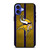 MINNESOTA VIKINGS NFL METAL STRIPE iPhone 16 Case Cover
