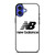 NEW BALANCE WHITE LOGO iPhone 16 Case Cover