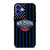 NEW ORLEANS NBA USA FLAG iPhone 16 Case Cover