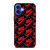 NIKE BOX BLACK PATTERN iPhone 16 Case Cover
