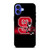 NORTH CAROLINA STATE WOLFPACK FOOTBALL iPhone 16 Case Cover