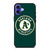 OAKLAND ATHLETICS MLB BASEBALL LOGO iPhone 16 Case Cover