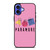 PARAMORE ROCK BAND PINK iPhone 16 Case Cover
