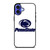 PENN STATE NITTANY LIONS LOGO FOOTBALL PENNSYLVANIA iPhone 16 Case Cover