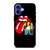 ROLLING STONES BART SIMPSON iPhone 16 Case Cover