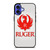 RUGER FIREARM WHITE iPhone 16 Case Cover
