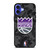 SACRAMENTO KINGS BLACK CAMO iPhone 16 Case Cover