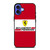 SCUDERIA FERRARI FORMULA ONE F1 RACING iPhone 16 Case Cover
