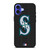 SEATTLE MARINERS BASEBALL BLACK iPhone 16 Case Cover