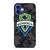 SEATTLE SOUNDERS FC MLS BLACK CAMO iPhone 16 Case Cover