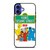 SESAME STREET MUPPETS X KAWS UNIQLO iPhone 16 Case Cover