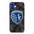 SPORTING KANSAS CITY MLS BLACK CAMO iPhone 16 Case Cover