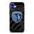SPORTING KANSAS CITY MLS BLACK iPhone 16 Case Cover