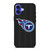 TENNESSEE TITANS FOOTBALL TEXT iPhone 16 Case Cover